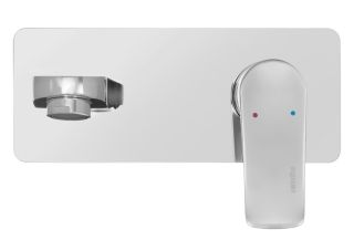 Встраиваемый смеситель для раковины Swedbe Platta 5500 хром